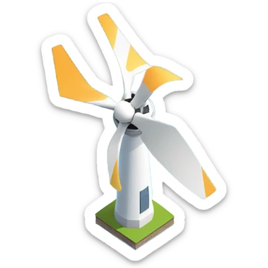 Toroidal gigantic wind turbine generator model isometric geometry UFO propulsion machine air dynamic flow sticker