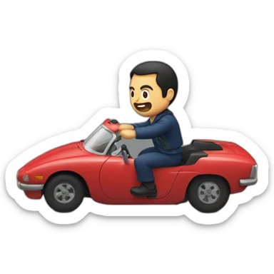 Carlos goshn evading Japan  sticker