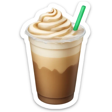 Iced latte sticker