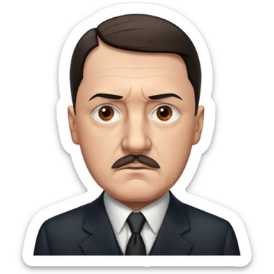 Adolf hitler sticker