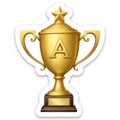 Please put the word "asar" on the trophy sticker