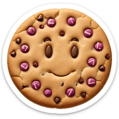 S F A D cookie sticker