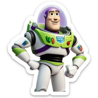 Gay buzz lightyear sticker