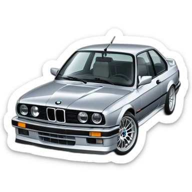 BMW M3 e30 sticker