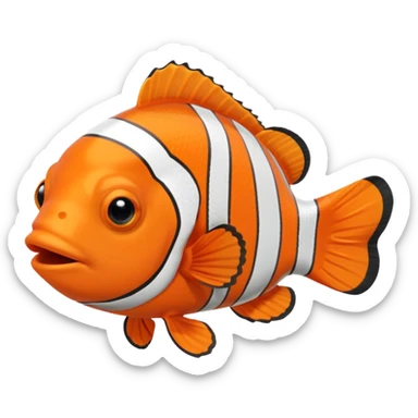 nemo clownfish sticker