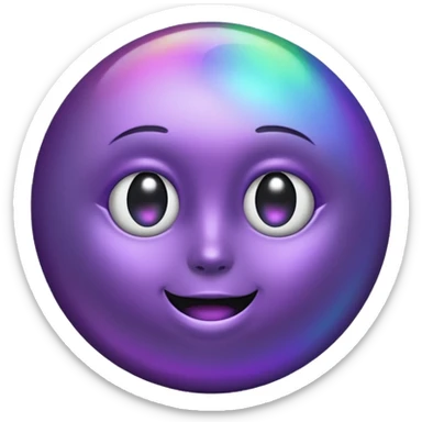 black and purple pearl black colour sticker