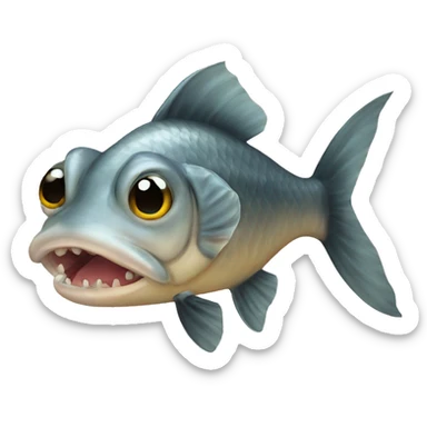 cat fish sticker