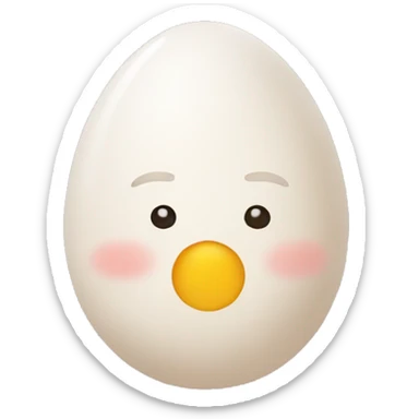 Egg sticker
