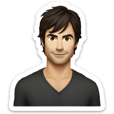 Ian somerhalder  sticker