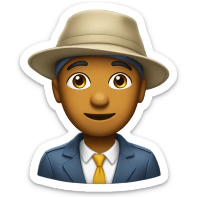 metisse casquette sticker