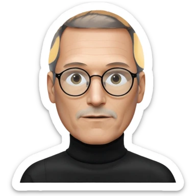 steve jobs sticker
