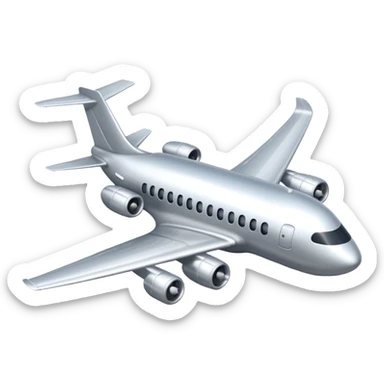 Airplane sticker