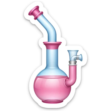 pink bong sticker