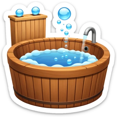hot tub sticker