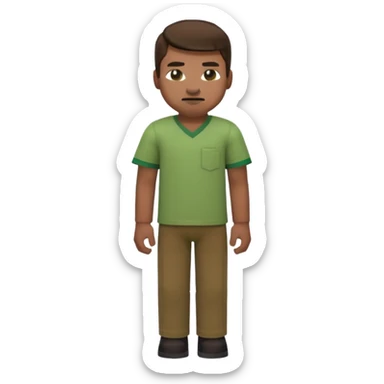 villager from Minecraft sticker