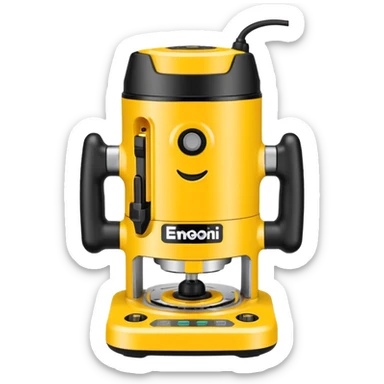 ONE+ 18V Cordless Compact Fixed Base Router emoji style  sticker