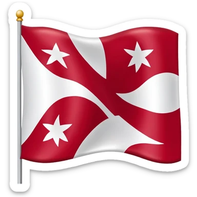 Flag of Alabama  sticker