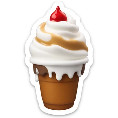 Sundae Whipped Body Foam sticker