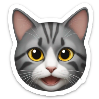 mayo giyen kedi sticker