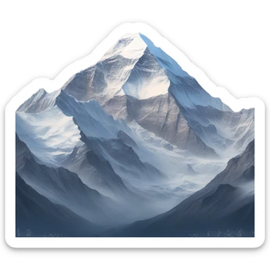Mountain Everest  sticker