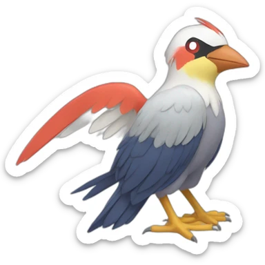 Taillow pokemon unconscious sticker