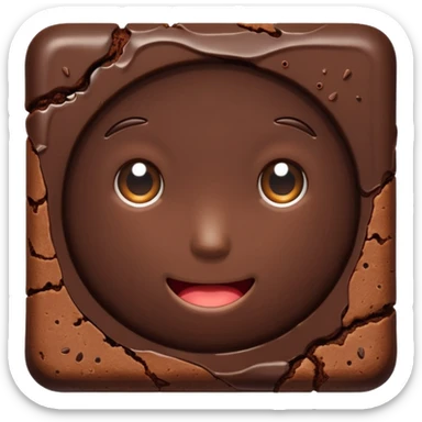 Chocolate Brownie sticker