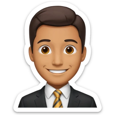 I want a emoji of a character Berlin from money heist sticker