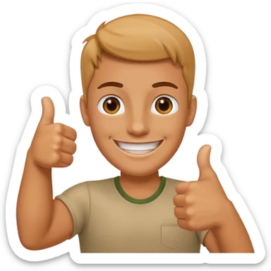 Truckers thumba up sticker