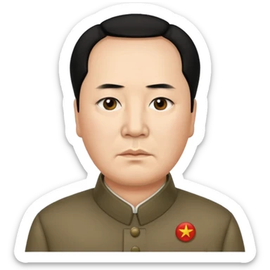 The death of Mao Zedong sticker