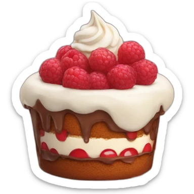 Dessert sticker