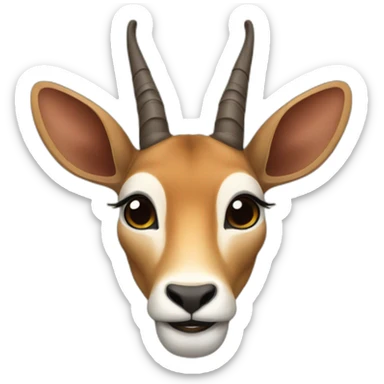 Antilope sticker