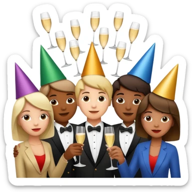 happy new year 2026 sticker