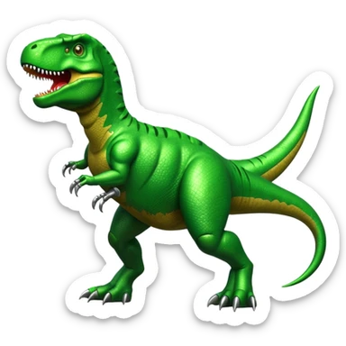Trex with missles sticker