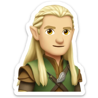 Legolas sticker