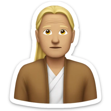 Earling Haaland meditation  sticker