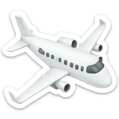 Airplane sticker