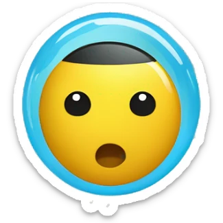 Un cafard qui nage dans une piscine avec une bouée  sticker