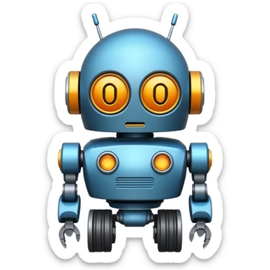 Auto bot symbol sticker