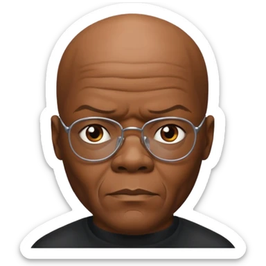 Samuel L Jackson sticker