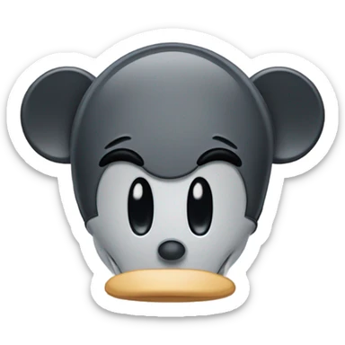 micky mouse triste sticker