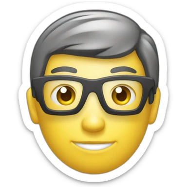 Programmer coding in Python programming language sticker