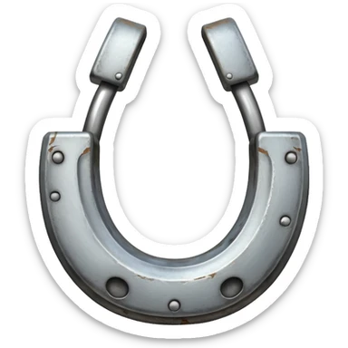 Horseshoe sticker