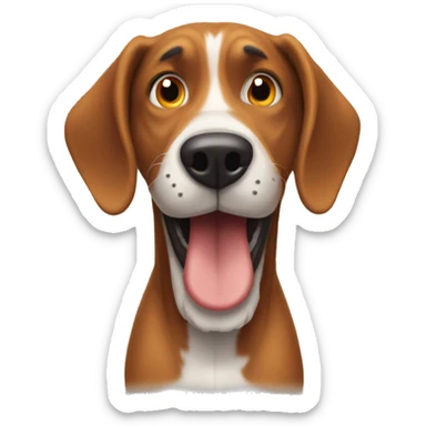 Goofy ahh dog sticker