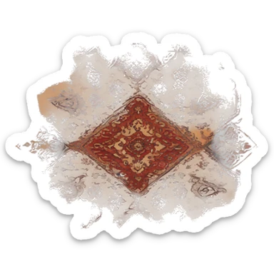 Persian rug sticker