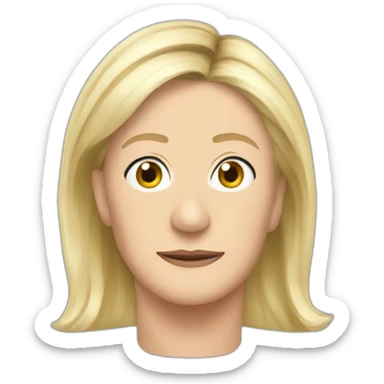 Marine Lepen sticker