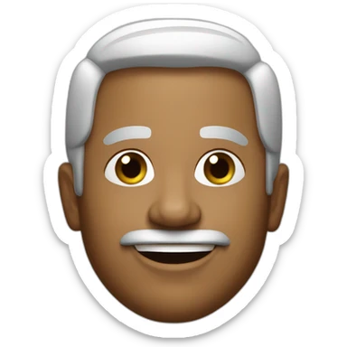 The president of dominican republic sticker