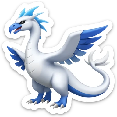 Lugia-Reshiram-fusion sticker