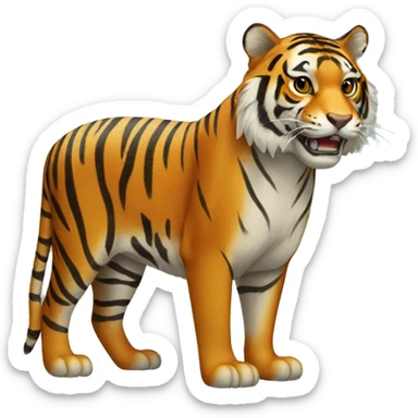 tiger sticker