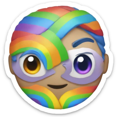 Rainbow  saıl sticker