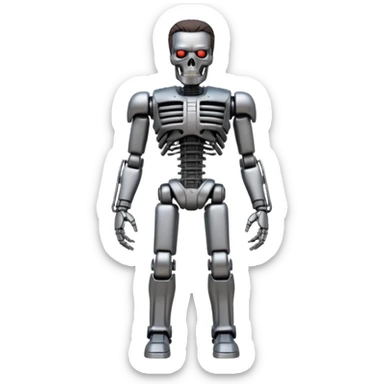 fullbody terminator T-800 sticker